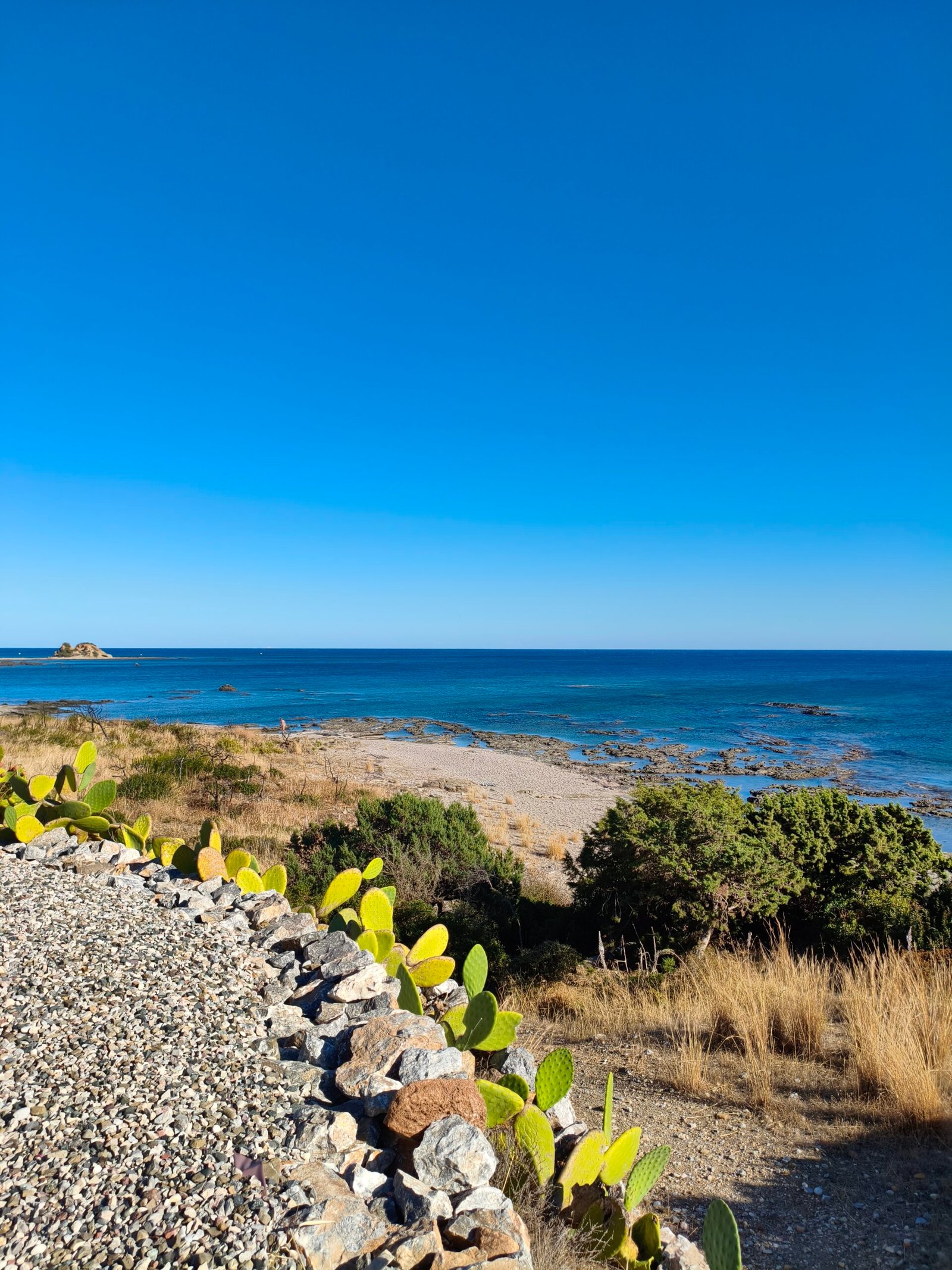 Private path leading from Alisahni Villas to the beach in Kiotari, Rhodes.